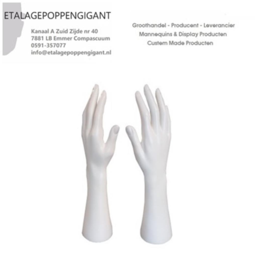 Set Presentatie Handen Vrouwelijk Model Etalagepoppengigant, Ophalen of Verzenden, Nieuw