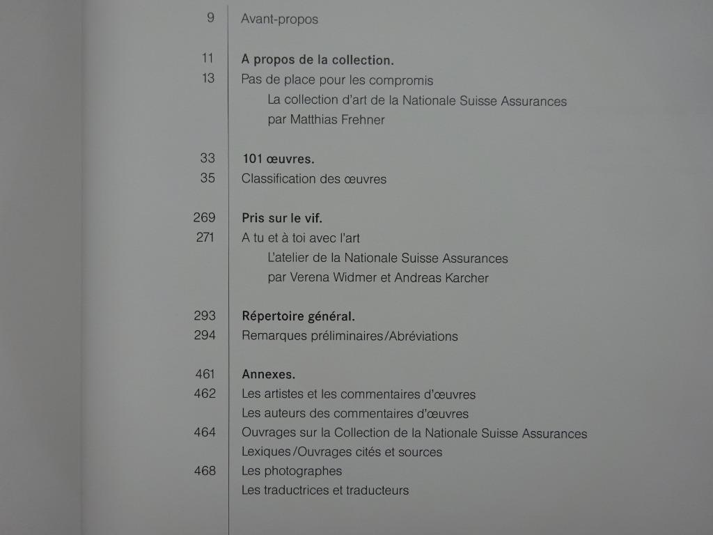 Art Suisse du XXe siècle, Collection Nat. Suisse Assurances,, Enlèvement ou Envoi, Comme neuf, Peinture et dessin