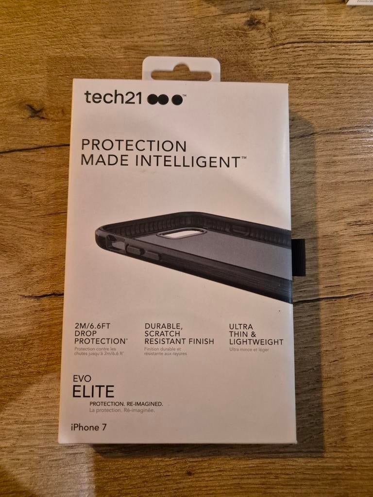 Coque iPhone 7/8/SE Tech21, Télécoms, Téléphonie mobile | Housses, Coques & Façades | Apple iPhone, Enlèvement ou Envoi, Neuf