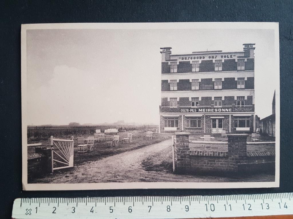 Postkaart Bredene Rustoord Ons Volk Golfstraat, Verzenden, 1920 tot 1940, Ongelopen, West-Vlaanderen