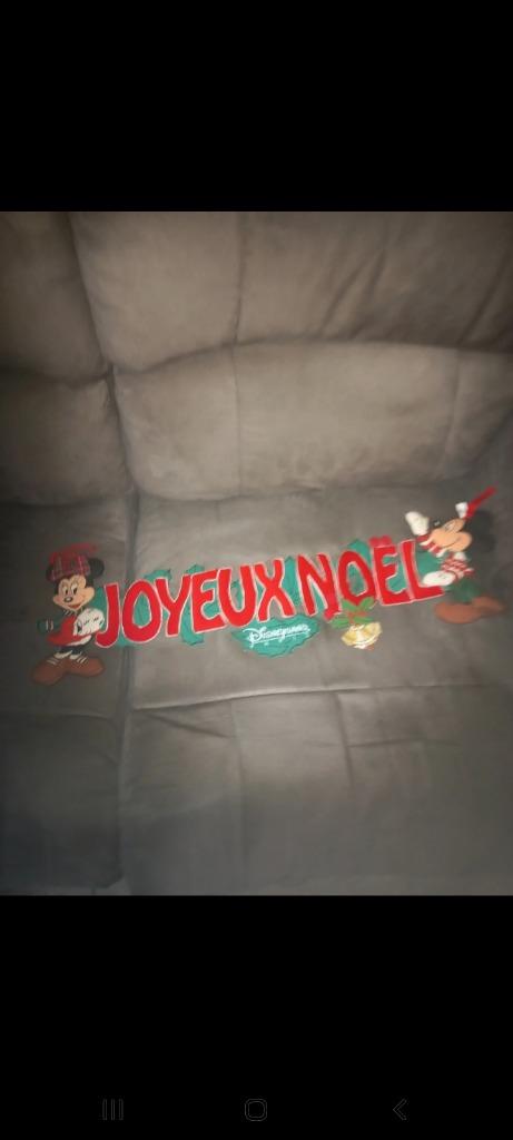 Banderole mickey joyeux Noël disney guirlande, Collections, Enlèvement ou Envoi