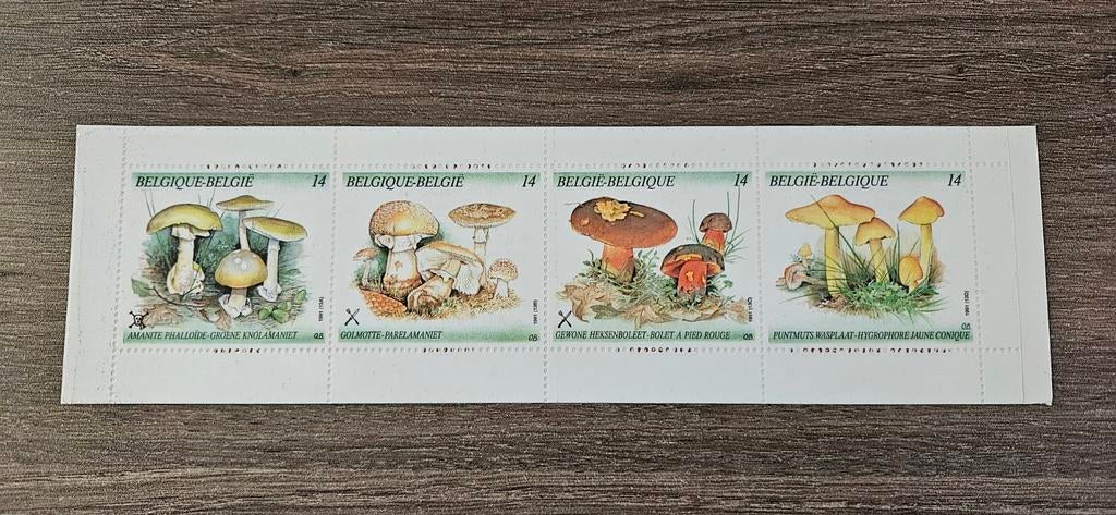 Postzegels 1991 paddestoelen, Postzegels en Munten, Ophalen