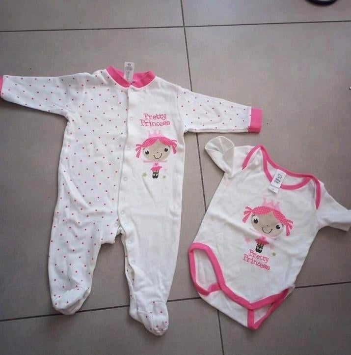 Pyjama C&A, Kinderen en Baby's, Babykleding | Maat 62, Nacht- of Onderkleding, C&A, Meisje, Ophalen of Verzenden