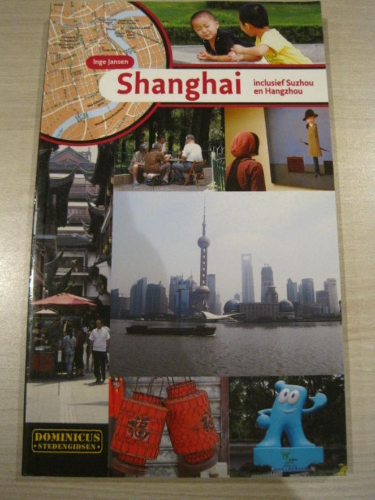 Dominicus Stedengids Shangai incl Suzhou - Hangzhou, Livres, Guides touristiques, Guide ou Livre de voyage, Autres marques, Enlèvement ou Envoi