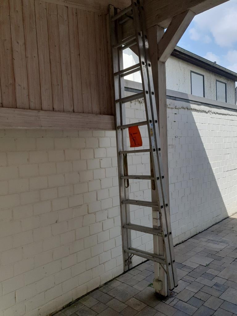 Zarges, hoge, grote trapladder, Doe-het-zelf en Bouw, Ophalen, Ladder