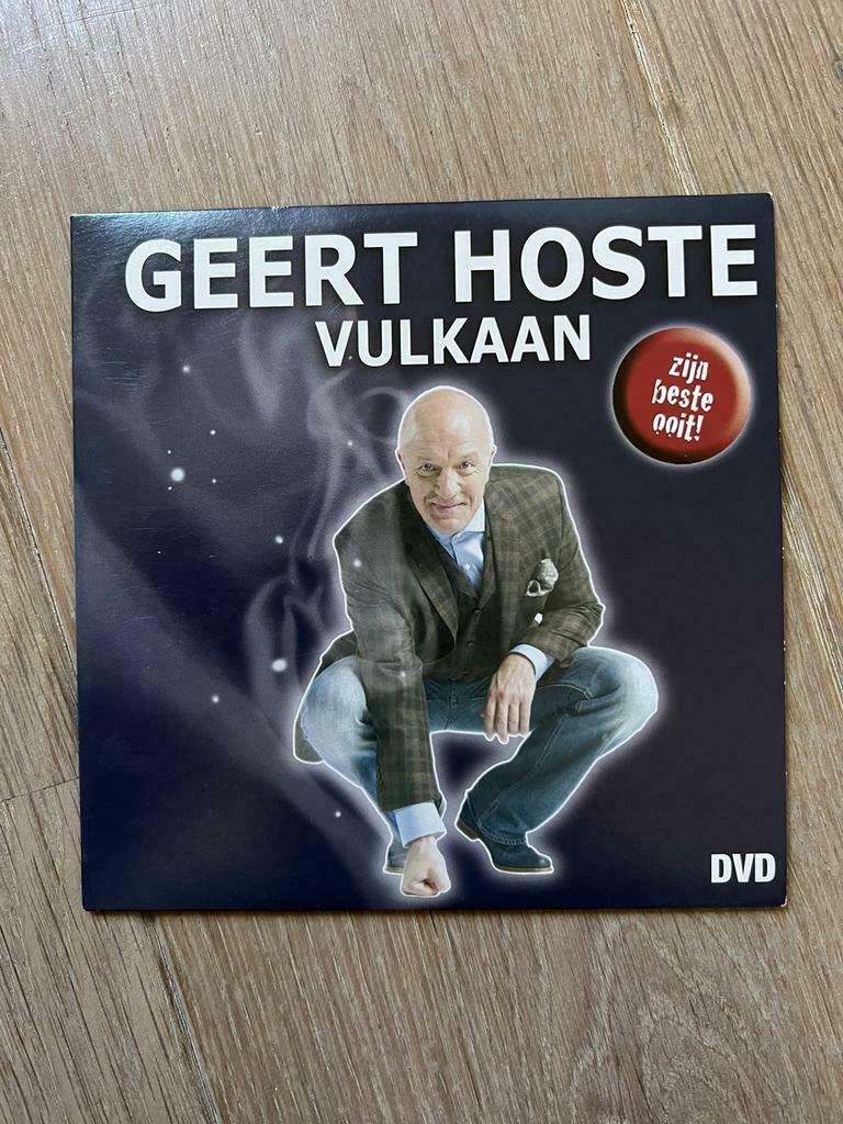 Dvd ‘Vulkaan’ van Geert Hoste, Alle leeftijden, Ophalen of Verzenden, Zo goed als nieuw, Stand-up of Theatershow