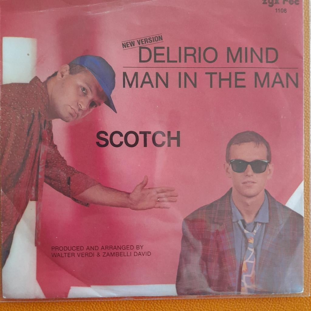 Scotch-Delirio mind 7'', Cd's en Dvd's, Ophalen of Verzenden, Gebruikt, Pop