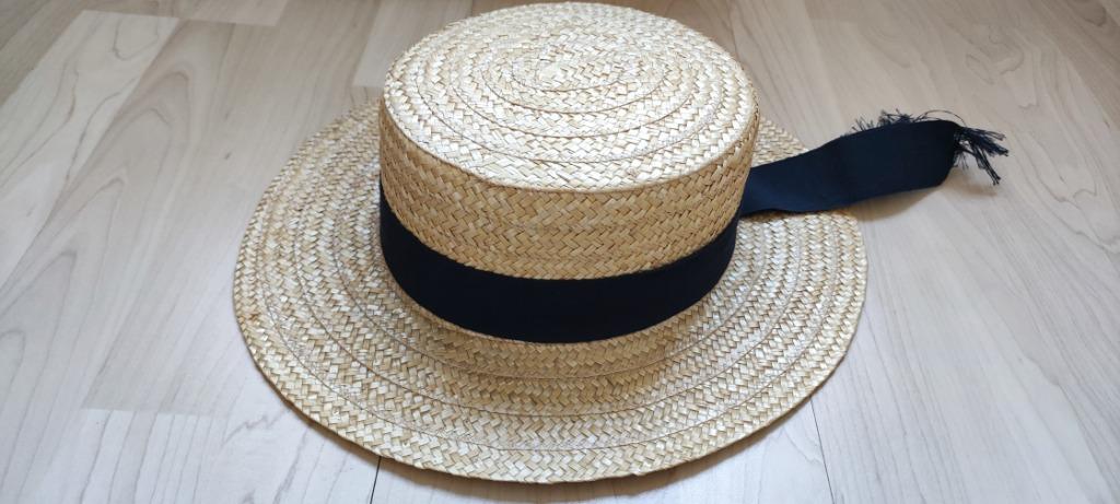 Chapeau Panama, Enlèvement ou Envoi, Comme neuf, 56 ou 57 cm (M, 7 ou 7⅛ pouces), Chapeau