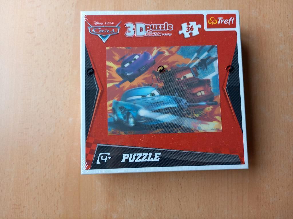 NIEUW 3D puzzel Cars, Ophalen of Verzenden, Nieuw, Puzzelen