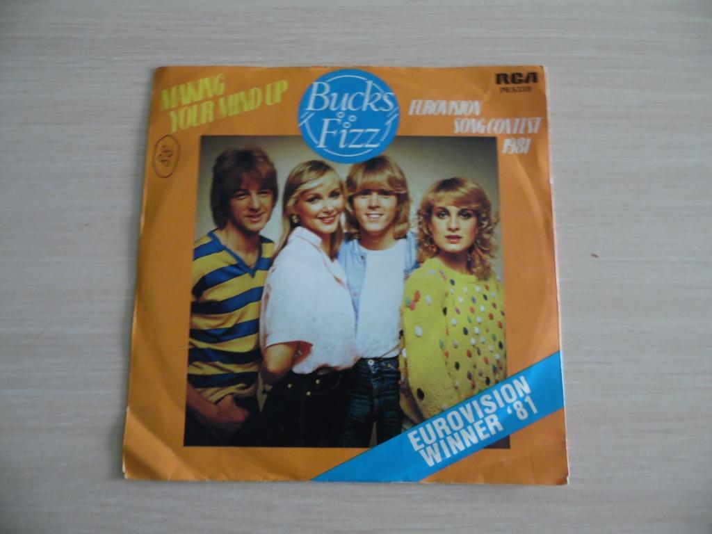 MAKING YOUR MIND UP    BUCKS FIZZ      EUROVISION  1981, Enlèvement ou Envoi, Comme neuf, Autres formats