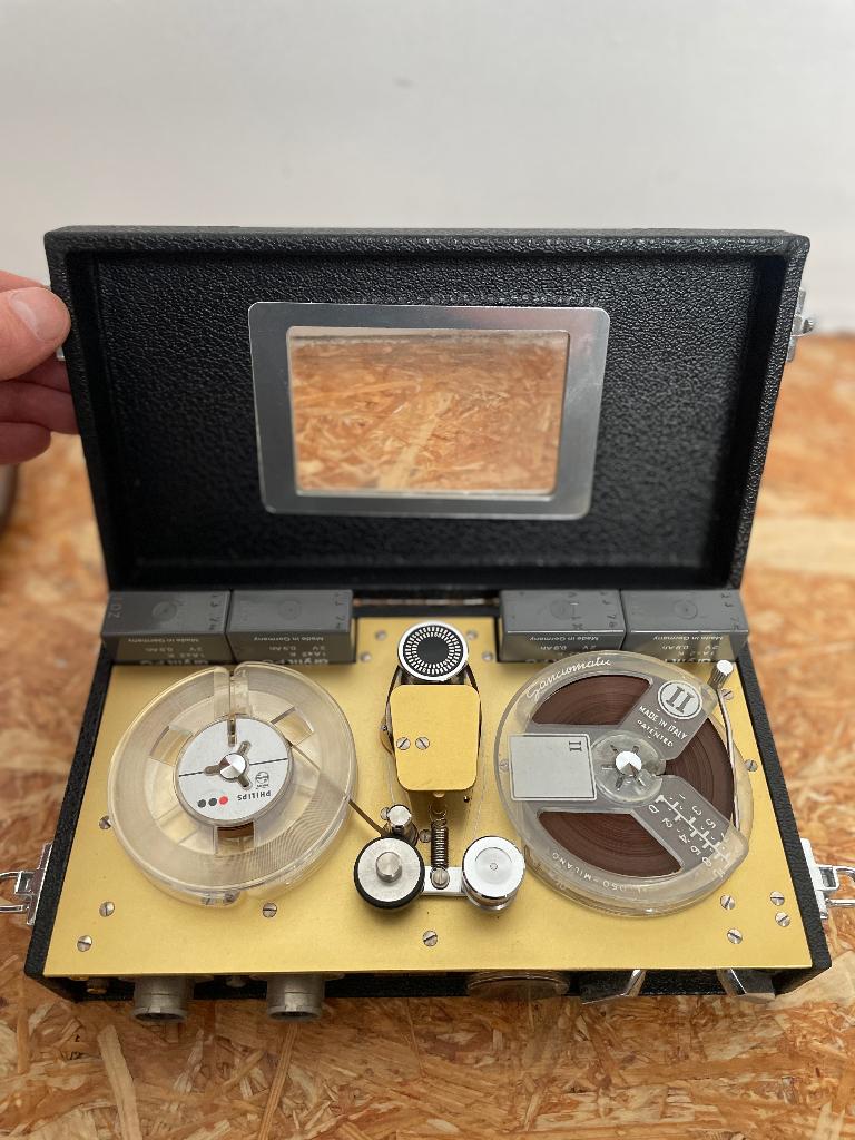 Stellavox SM5 Bandopnemer uit 1961, Ophalen of Verzenden, Bandrecorder, Met banden