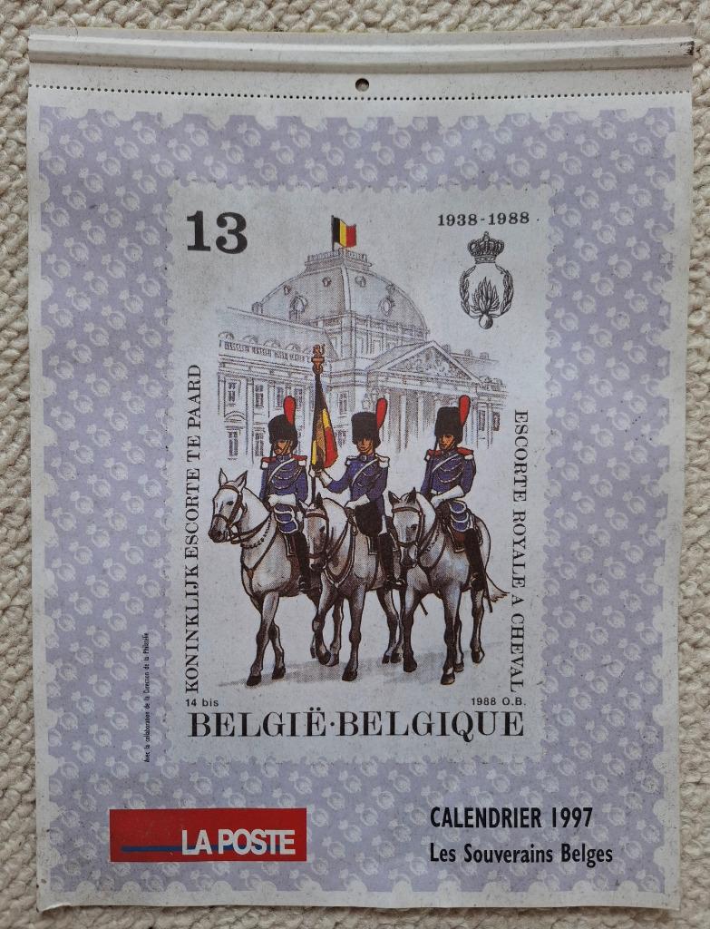 Calendrier 1997 de la poste, Diversen, Kalenders, Ophalen, Jaarkalender, Zo goed als nieuw