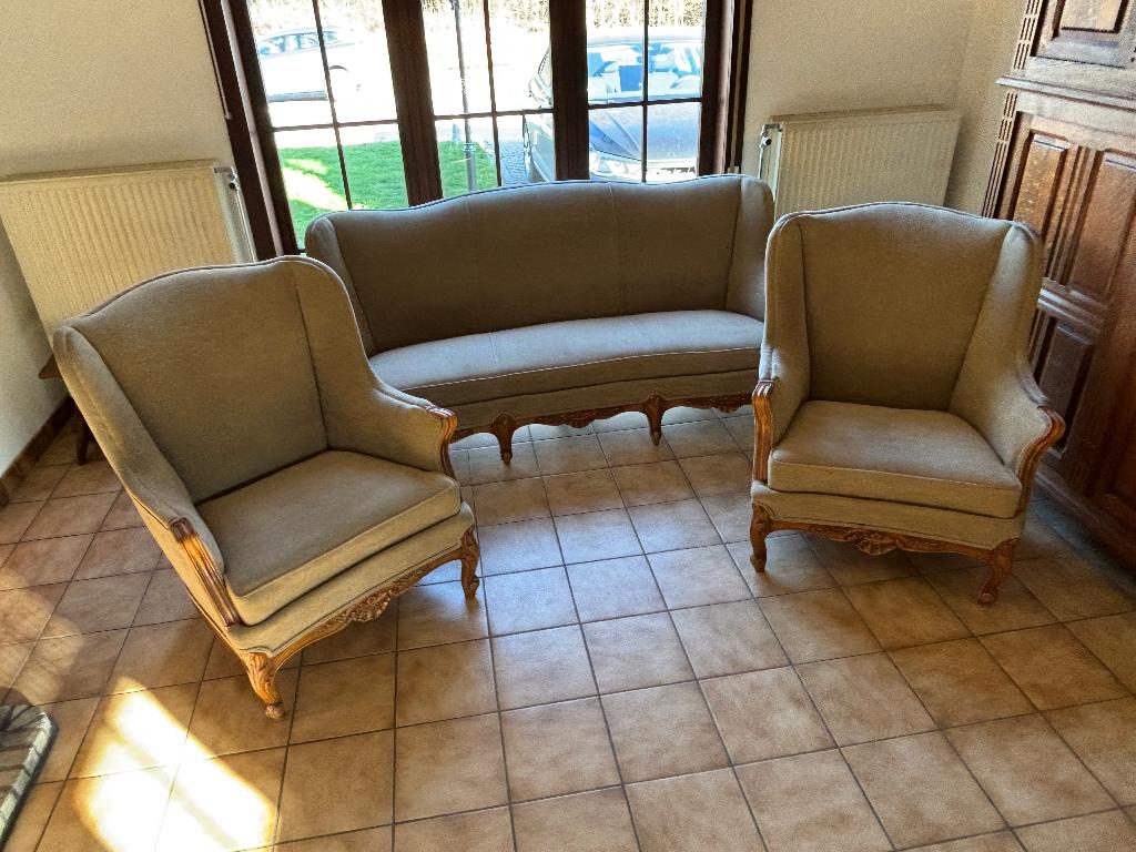 Salon Louis XV, 1 x 3 -zit en 2 x 1 -zit., Ophalen