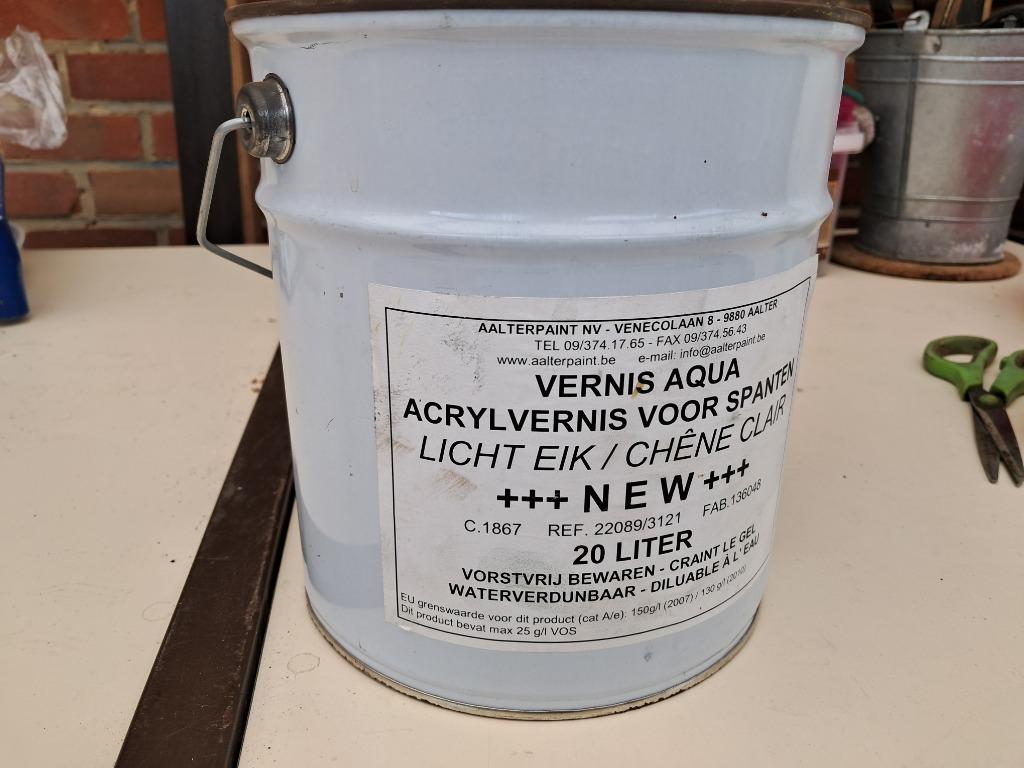 Acrylvernis voor balken, Ophalen, Beige, Nieuw, Verf