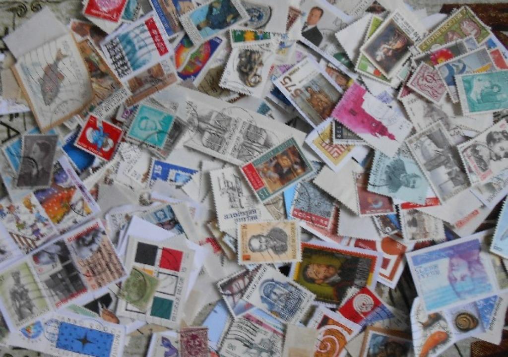 Pakket Belgische postzegels-, Postzegels en Munten, Ophalen of Verzenden, Gestempeld