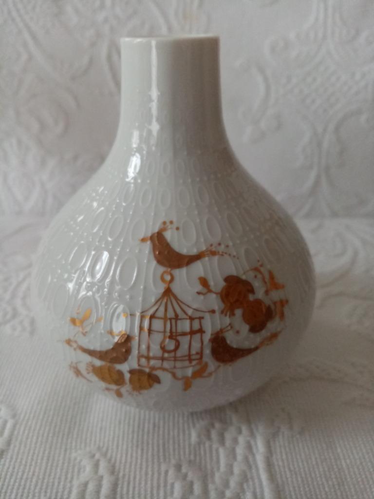 Vase porcelaine Rosenthal by Bjorne Wiinblad 60s 12/50cm, Enlèvement ou Envoi