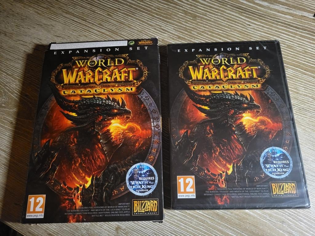 World of warcraft cataclysm en wrath of the lich king, Enlèvement ou Envoi, Comme neuf