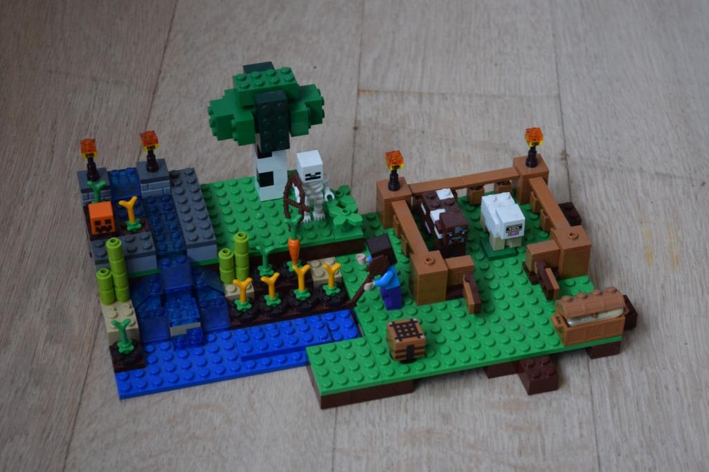Lego Minecraft 21114 Farm boederij complete set, Ophalen of Verzenden, Zo goed als nieuw, Complete set, Lego