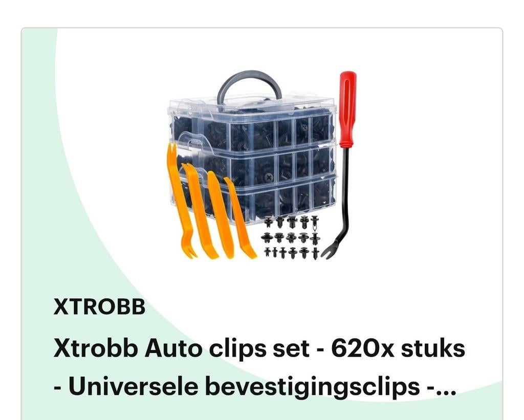 Autoclips nieuw in doos (620 stuks), Ophalen