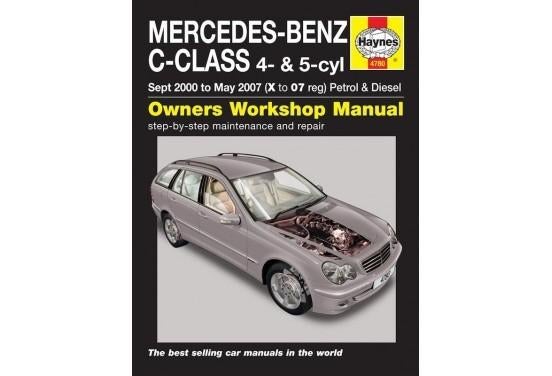 Mercedes Benz c class manual haynes, Auto diversen, Handleidingen en Instructieboekjes, Ophalen of Verzenden