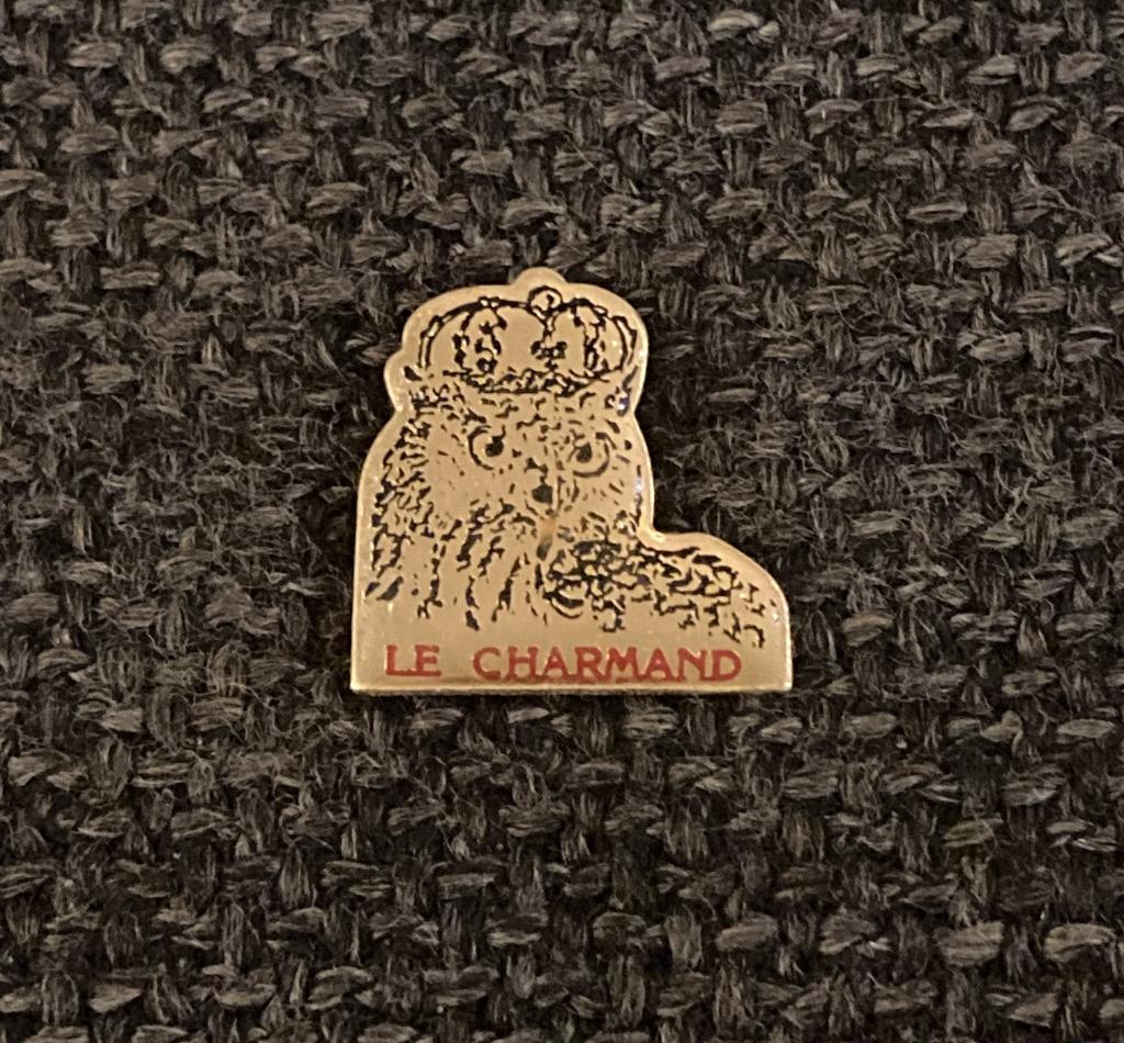 PIN - LE CHARMAND - UIL - CHOUETTE - OWL, Envoi, Utilisé, Animal et Nature, Insigne ou Pin's