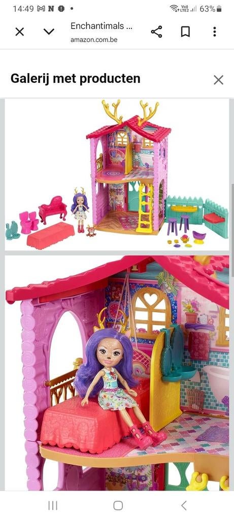 Enchantimals poppenhuizen, Enfants & Bébés, Jouets | Maisons de poupées, Accessoires, Enlèvement