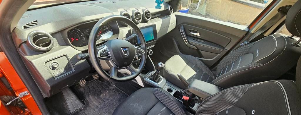 Dacia Duster Prestige ECO-G 100 met GARANTIE!!, Auto's, Voorwielaandrijving, 4 deurs, Stof, Zwart