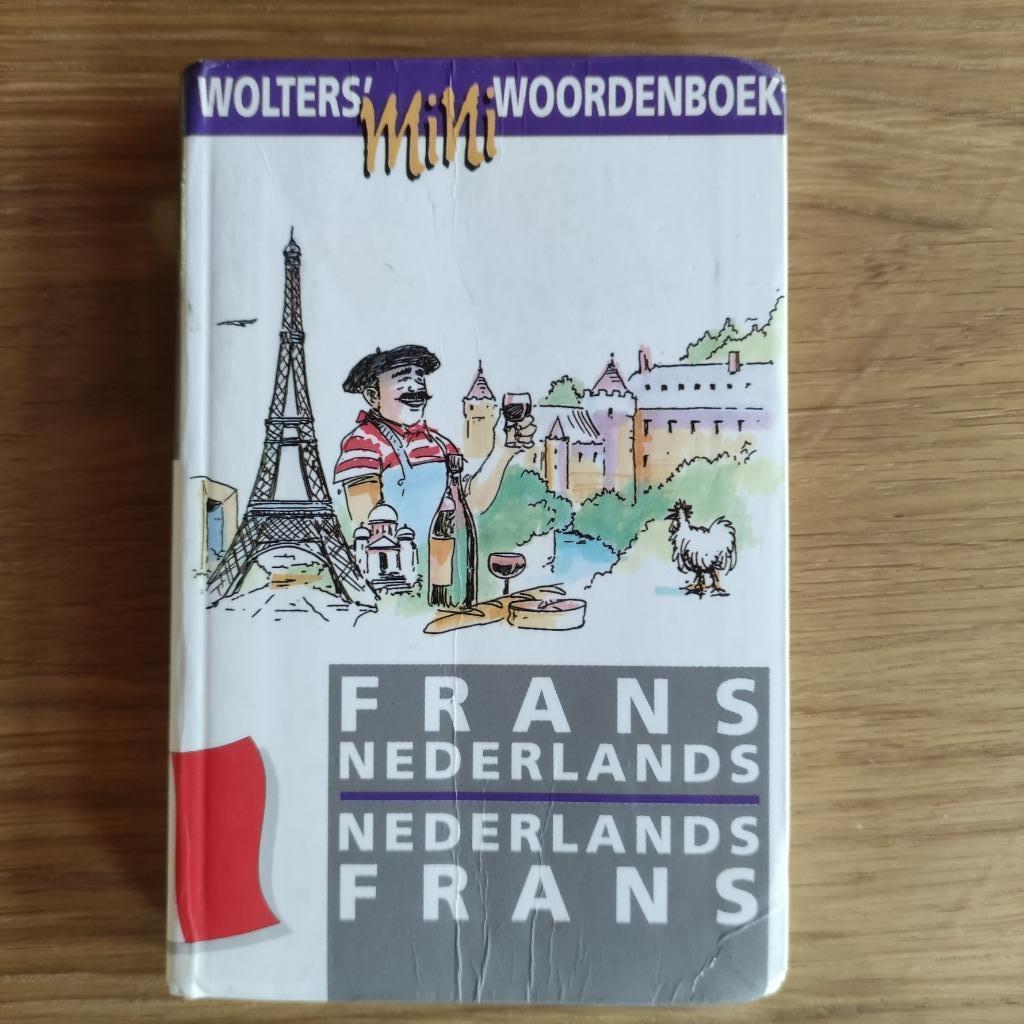 Wolters Miniwoordenboek Frans-Nederlands, Nederlands-Frans, Boeken, Woordenboeken, Ophalen of Verzenden, Gelezen, Frans