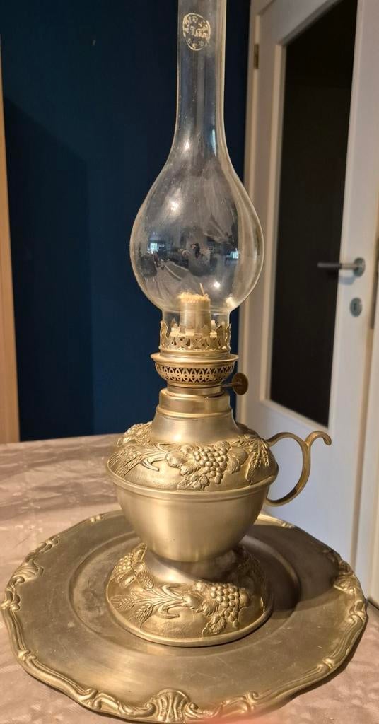 tinnen lamp, Enlèvement