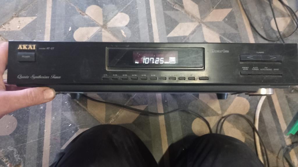 Tuner Akai at-27, Audio, Tv en Foto, Ophalen