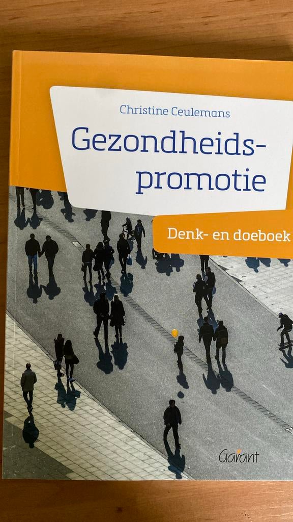 Christine Ceulemans - Gezondheidspromotie, Boeken, Ophalen of Verzenden, Christine Ceulemans