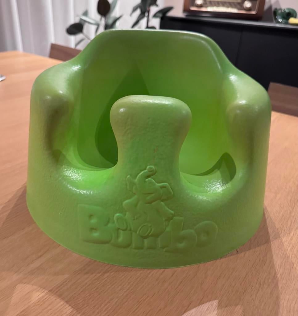bumbo baby seat lime nog heel goede staat, Ophalen of Verzenden, Zo goed als nieuw
