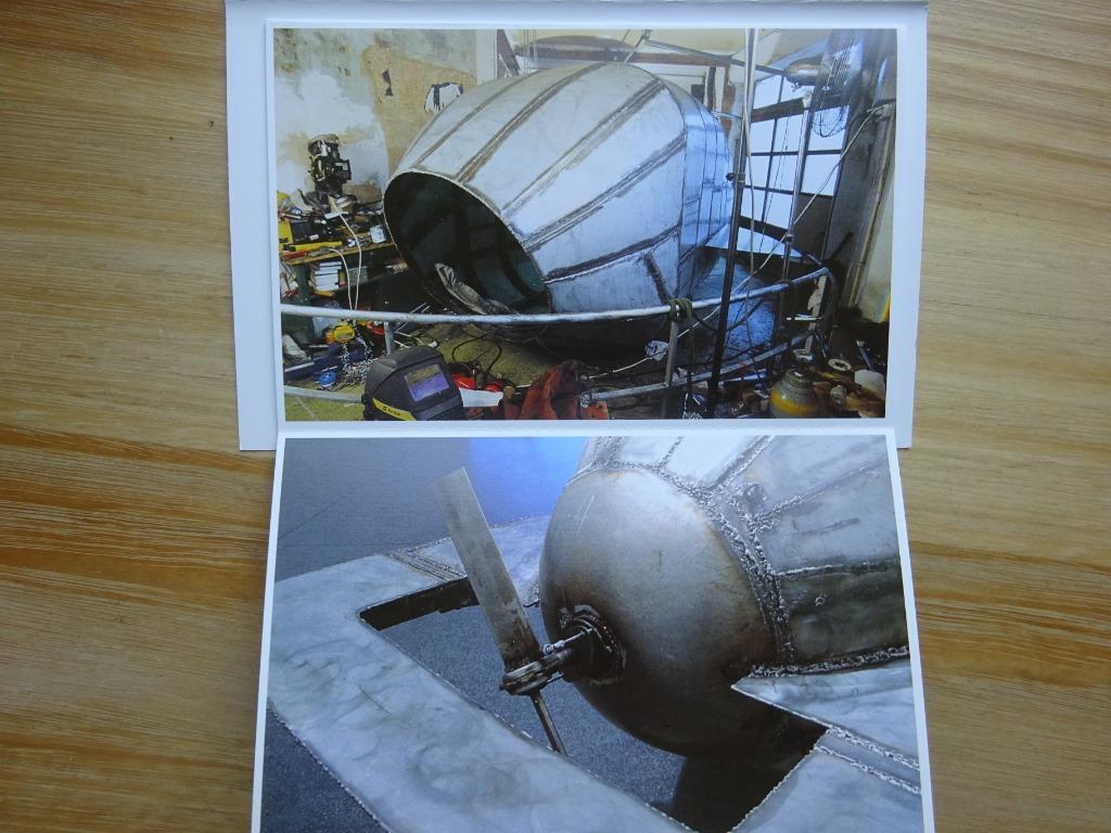 Panamarenko 1996 plooifolder - Ronny Vandevelde, Enlèvement ou Envoi, Neuf, Dépliant