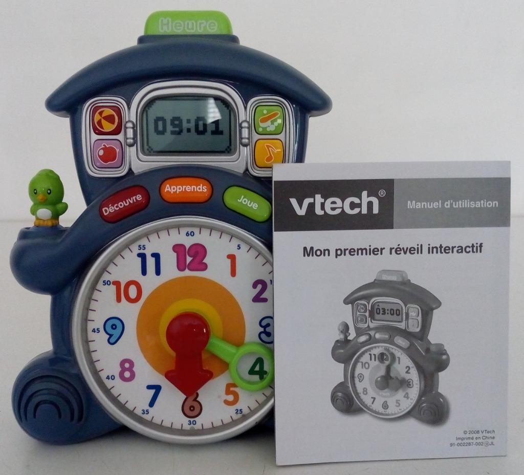 V-tech " Mon 1er réveil interactif ", Enlèvement, Utilisé, 4 à 6 ans