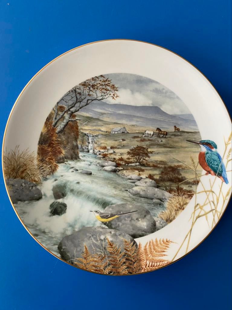 12 borden Peter bannett royal worcester porcelain, Antiquités & Art, Antiquités | Assiettes décoratives & Carrelages, Enlèvement