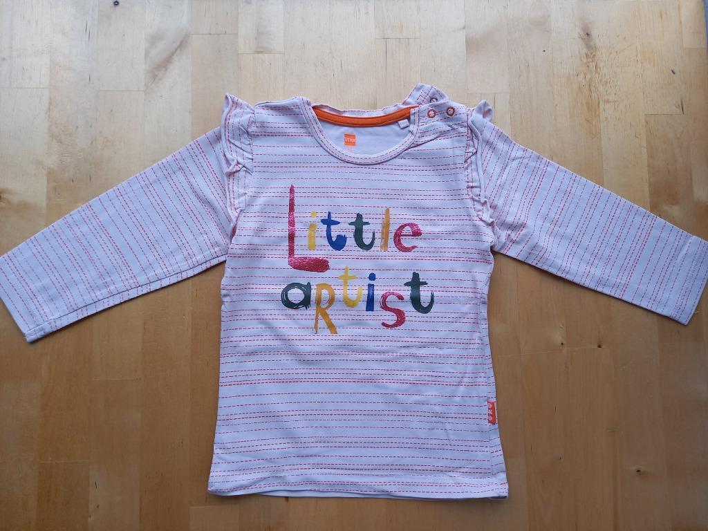 Nieuwstaat, mooie longsleeve met glinsteringen, maat 92, Kinderen en Baby's, Kinderkleding | Maat 92, Meisje, Ophalen of Verzenden