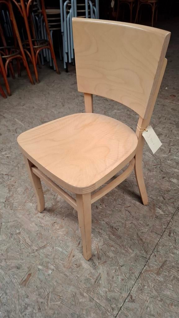 23 cafe thonet bistro HUTTEN stoelen met PRINT mooi lot!, Ophalen of Verzenden, Hout