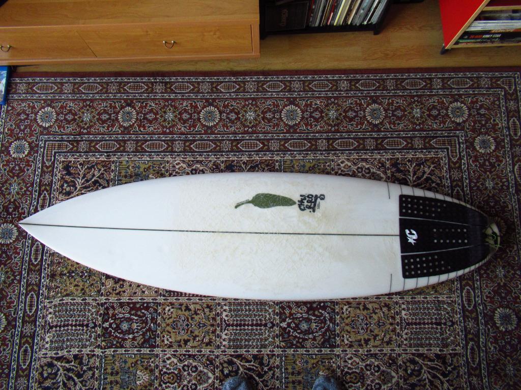Chilli Surfboard, 'Churro II' model 5'9  28.8L shortboard, Sports nautiques & Bateaux, Planche à voile sur vague, Enlèvement, Comme neuf