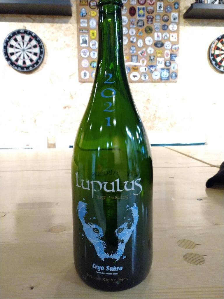 Lupulus magnum 2021 (leeg), Verzamelen, Biermerken, Ophalen of Verzenden