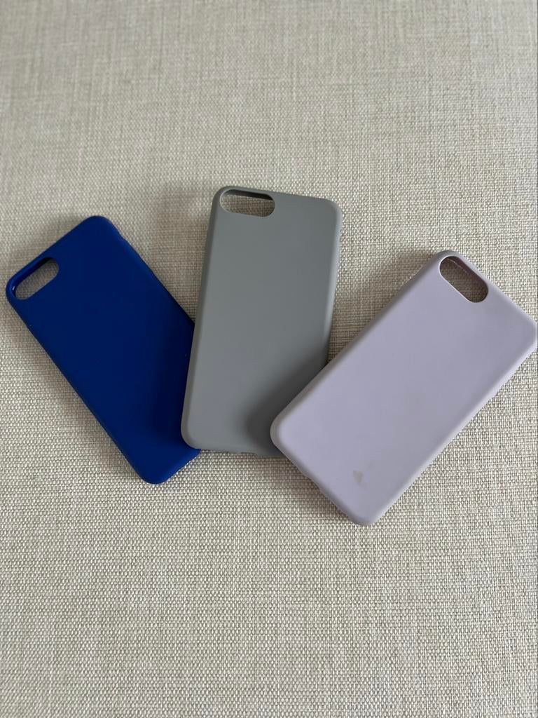 Coque en silicone pour iPhone 8 Plus, Télécoms, Téléphonie mobile | Housses, Coques & Façades | Apple iPhone, Enlèvement ou Envoi