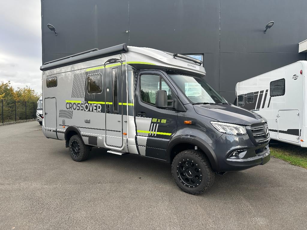 Hymer ML T 570 4x4 CrossOver NIEUW, Caravans en Kamperen, Mobilhomes, Automaat, Ringverwarming, Diesel, Tot en met 3