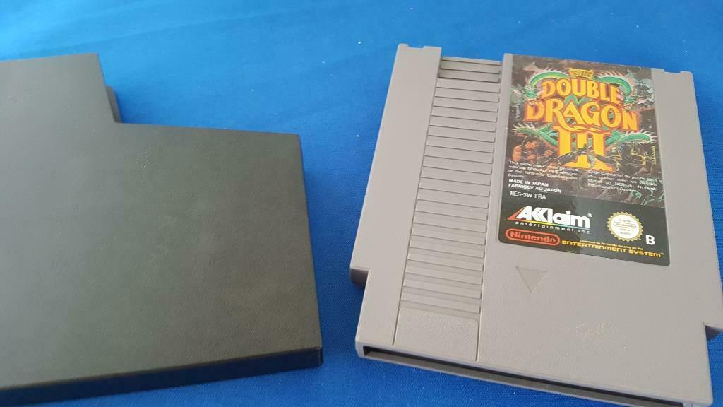 nintendo nes double dragon III  1985, Ophalen of Verzenden, Gebruikt