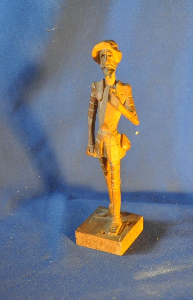 don quichote en bois sculpté artisana ouro, Antiek en Kunst, Ophalen of Verzenden