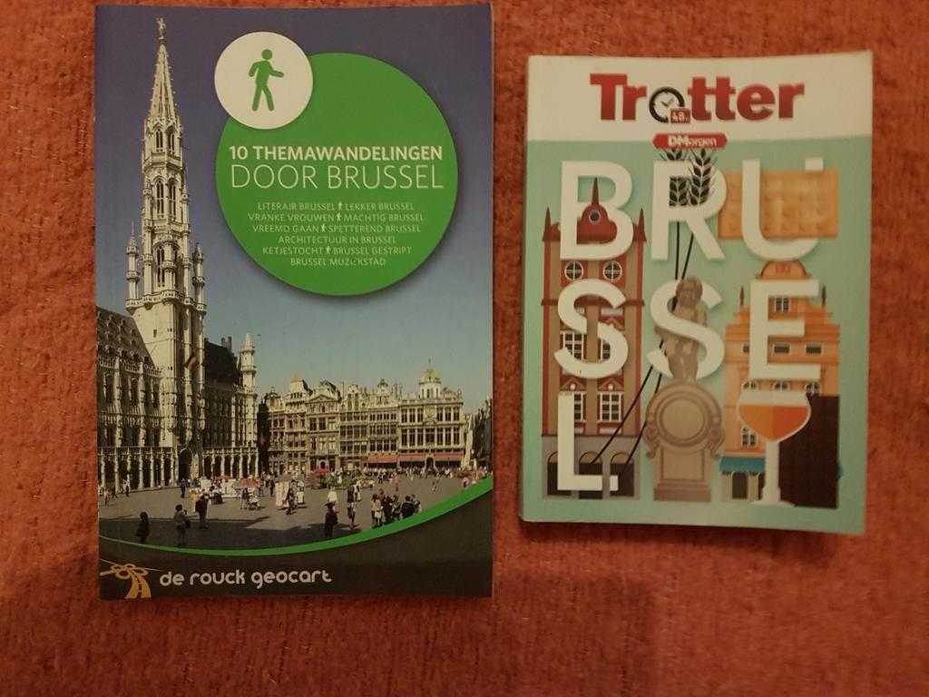 Tien themawandelingen in Brussel + Trotter reisgids, Ophalen of Verzenden, Zo goed als nieuw, Trotter
