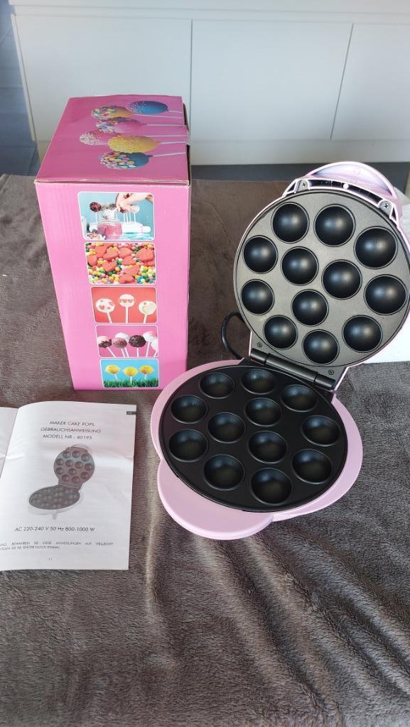 Cake pop maker, Enlèvement ou Envoi, Comme neuf, Gâteaux, Tartes ou cupcakes, Moule