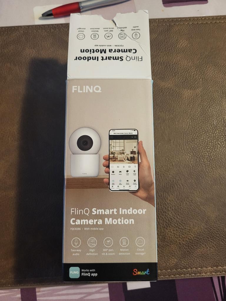 Caméra intérieure intelligente, TV, Hi-fi & Vidéo, Caméras de surveillance, Comme neuf, Caméra d'intérieur, Enlèvement