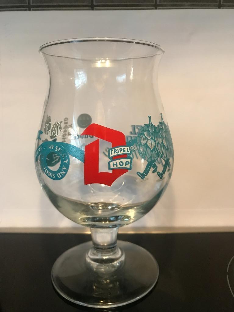 Duvel Triple Hop Cashmere bierglas, Verzamelen, Ophalen of Verzenden, Nieuw, Glas of Glazen, Duvel