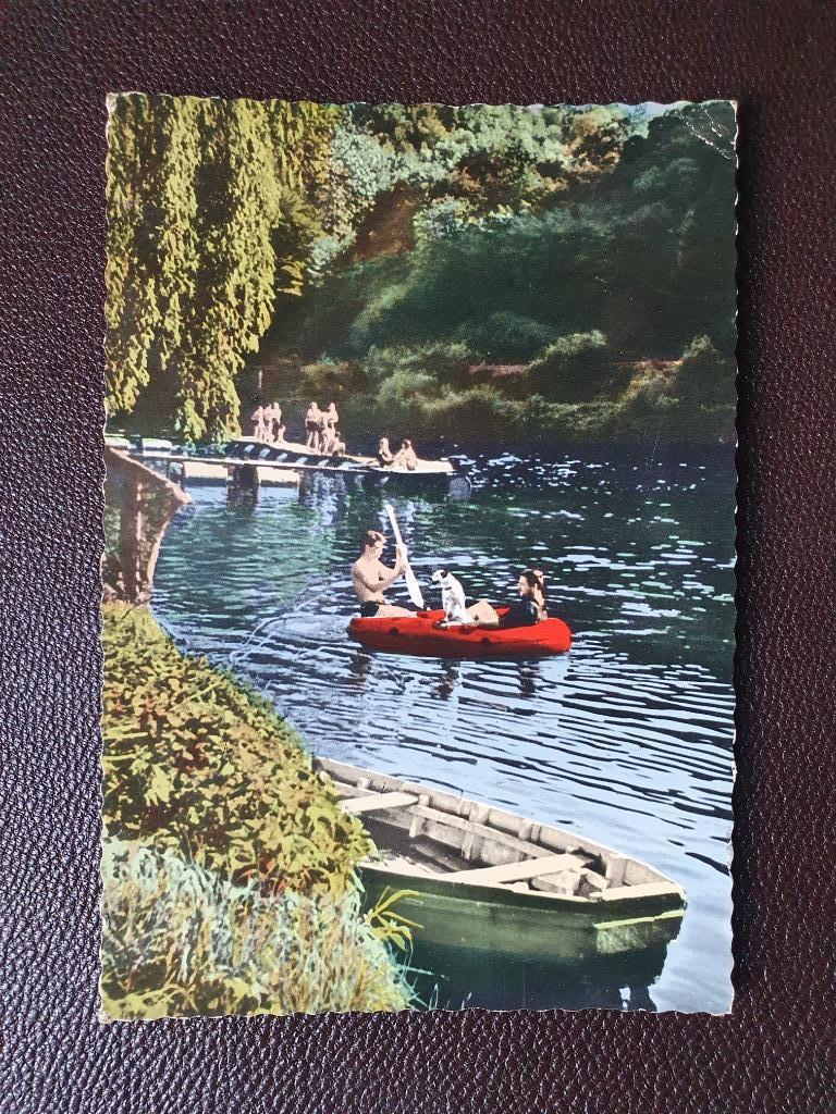 Carte postale Tilff du bord de l'Ourthe, Enlèvement ou Envoi, 1960 à 1980, Affranchie, Liège