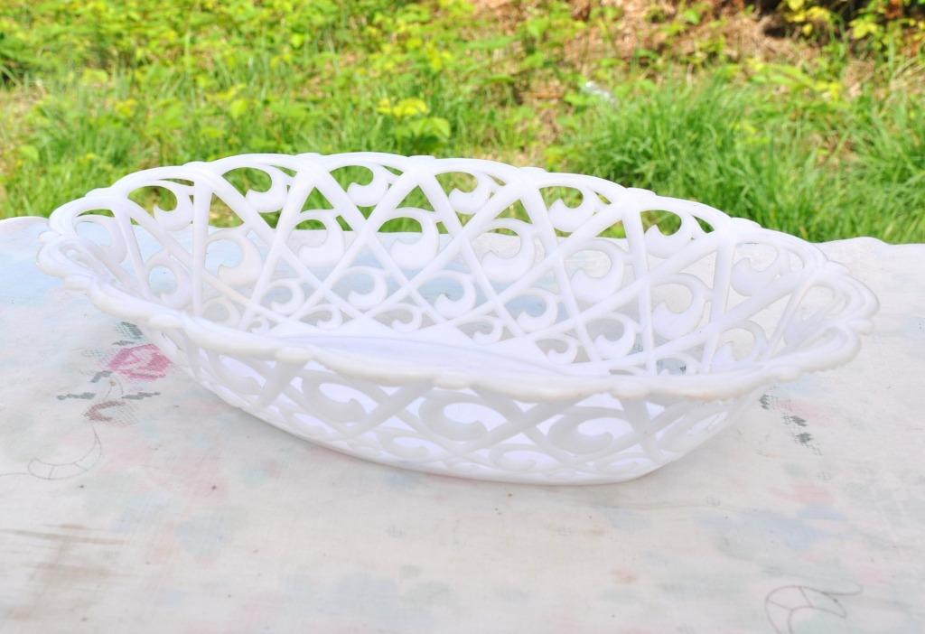 corbeille a pain ou fruit vintage en plastique gilac, Ophalen of Verzenden