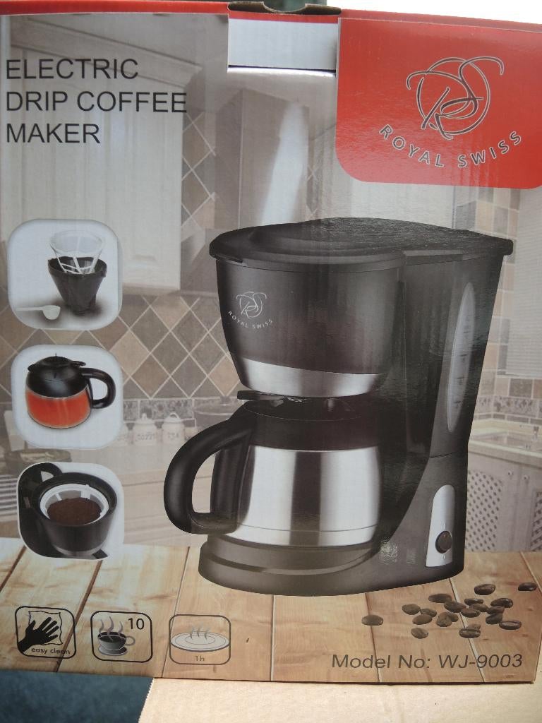Koffiezetapparaat met thermoskan nieuw!, Electroménager, Enlèvement ou Envoi, Qw, @, As